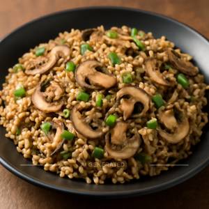 Mushroom Triple Fried Rice