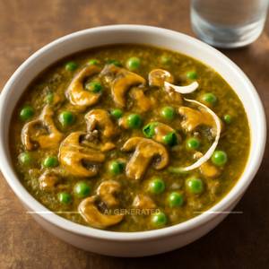Mushroom Mutter Masala