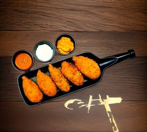 Cheese corn kurkure momos