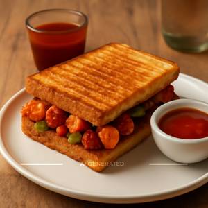 Chilli Paneer Sandwich