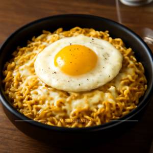 Cheesy Egg Maggi