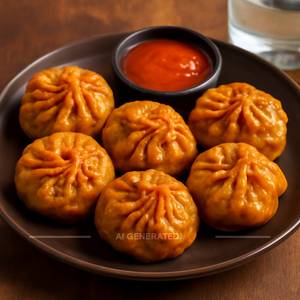 Peri Peri Paneer Momo 6pcs