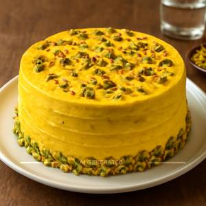 Kesar Pista Cake [1 Kg]