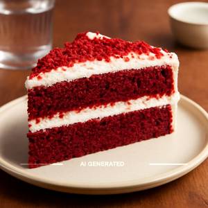 Eggless Red Velvet Cake