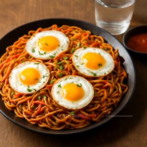 Schezwan Egg Noodles