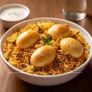 Egg Biryani (Pack of 4) (160)                                               