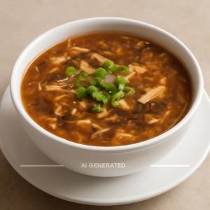 Hot and sour soup   [non veg]