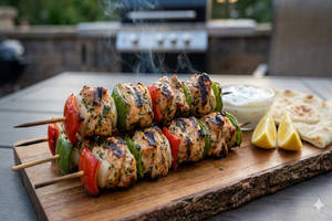 Chicken Pepper Kabab