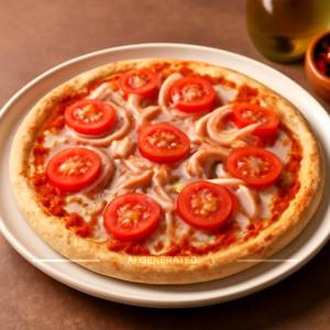Onion and Tomato Pizza [7 inches]