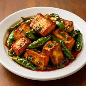 Paneer Mint Chilli