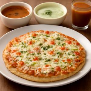 Cheese masala uttappam