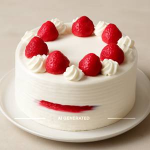 Strawberry cake 500gm                                     