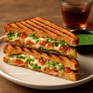 Veg Cheese Grilled Sandwich