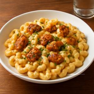 Non Veg Mac And Cheese Pasta