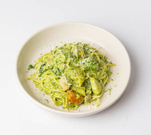 Moroccan Pesto Spaghetti