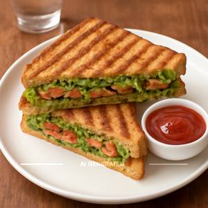 Veg. grill sandwich