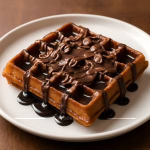 Triple Chocolate Waffle