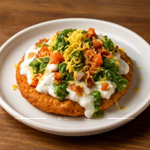 Aloo tikki chat