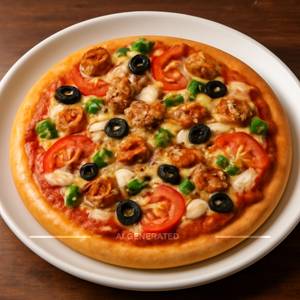 Veggie Chicken Pizza [7 inches]