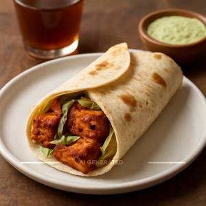 Tandoori Paneer Shawarma