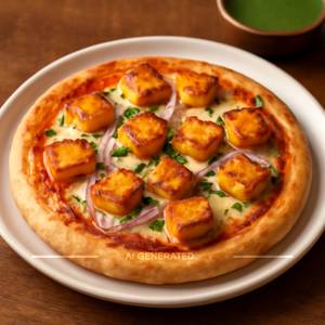 Paneer Tandoori Pizza