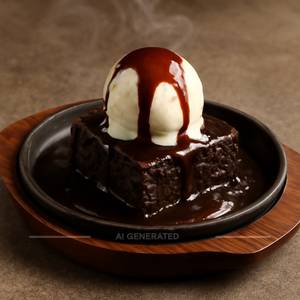 Sizzling brownie