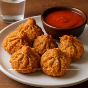 Veg Kurkure Momos