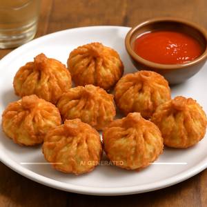 Veg Kurkure Momos