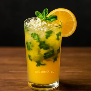 Orange cindrella mojito