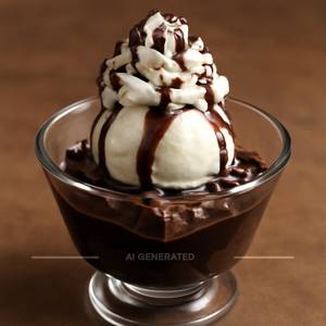 Brownie blast sundae