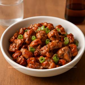 Mushroom chilli