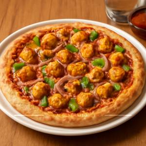 Spiced Paneer Pizza