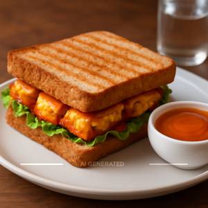 Peri Peri Paneer Sandwich