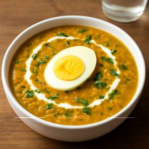 Dal mughlai egg