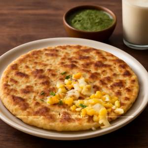 Cheese Corn Paratha