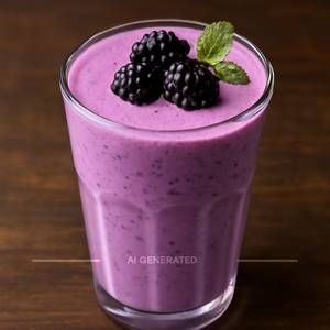 Blackcurrent Milkshake