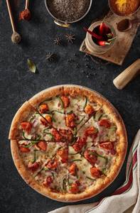 Mutton pizza
