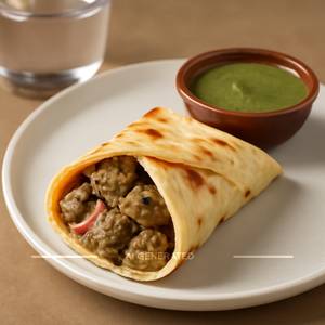 Kali Mirch Soya Chaap Roll