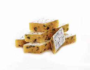 Badam Kesar Pista Burfi
