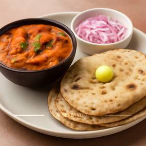 Babycorn Masala & 3 Butter Phulka Combo