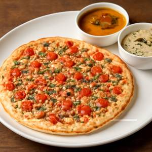 Tomato Onion Uttapam