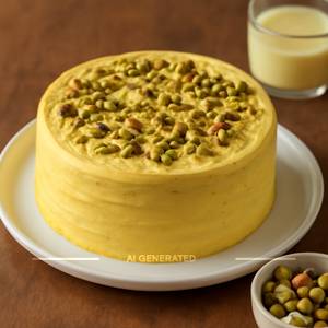 Kesar Pista Cake [500 grams]