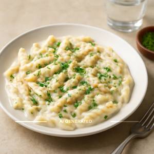 White sauce pasta