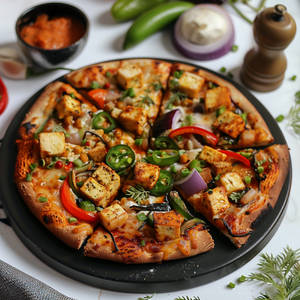 Tandoori Paneer Pizza [7 Inches]