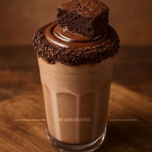Nutella Brownie Shake