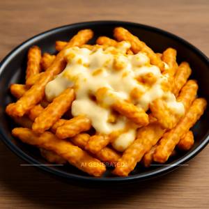 Peri Peri Fries With Cheese