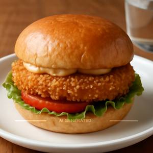 Crispy burger