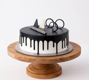 Eggless choco cream Cake