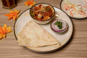 Tawa Chaap Masala With Roomali Roti