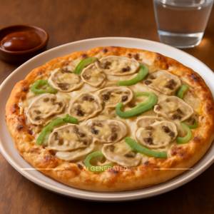Cheese Mushroom Pizza